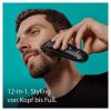 Braun Series 7 All-In-One Body Grooming Set 12-in-1 Trimmer/Hair Clipper for Men Waterproof 100 Min. Cordless Runtime - MGK7460 - New