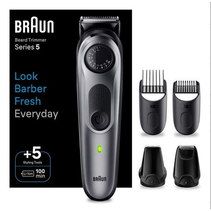 Braun Series 5 Beard Trimmer BT5440 Black/Grey