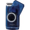 Braun PocketGo Mobile Shave Electric Travel Shaver for Men Fully Washable Portable Shaver With Travel Lock Blue