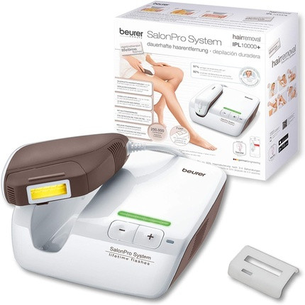 Beurer IPL 10000+ SalonPro System Lifetime Flashes Hair Removal System