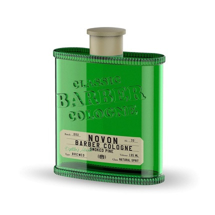 Novon Classic Barber Cologne Green Smoked Pine 185ml Aftershave