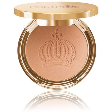 Harald Glööckler Pompöös Cosmetics Pressed Powder with Powder Puff 9g - Shade 04 Golden