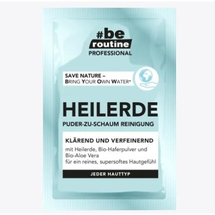 Be Routine Healing Earth Cleansing Foam 2g - Product from Germany