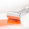 MERKUR 38C Barber Pole Chrome Safety Razor Straight Cut Closed Comb Ideal for Wet Shaving Zinc Die-Cast Brass Handle Made in Germany