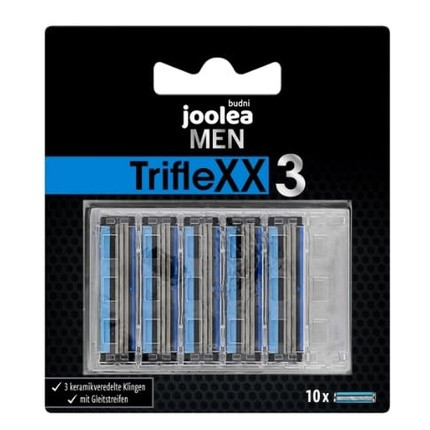 Joolea Men TrifleXX3 Replacement Razor Blades 10 Pieces