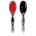 Noble Hairbrush in Black/Red Care and Styling Travel Brush