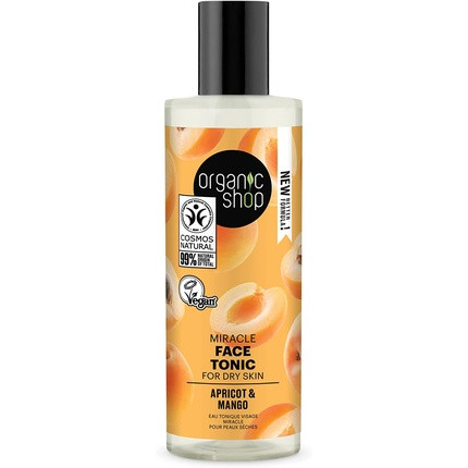 Organic Shop Miracle Face Tonic for Dry Skin Apricot and Mango 150ml