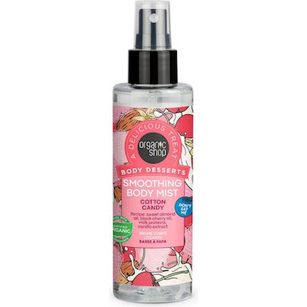 Natura Siberica Organic Shop Body Desserts Cotton Candy Soothing Body Mist - 200 Ml