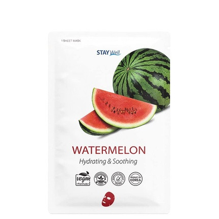 Vegan Sheet Mask - Watermelon All'anguria Hydrating Stay Well