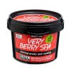 Beauty Jar Very Berry Spa Face and Lips Peeling 4.23oz (120g) - Pomegranate and Rosehip Extracts - Handmade Cosmetics