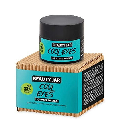 Beauty Jar COOL EYES Liquid Eye Patches 0.51 Fl Oz (15 ml) - Green Coffee, Cucumber Extract, and Rose Hip Extract