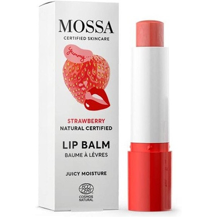 MOSSA Strawberry Lip Balm Juicy Moisture