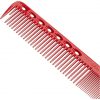 YS-Park Y S 339 Professional Fine Cutting Hair Comb Red