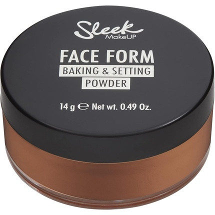 Sleek MakeUP Face Form Baking & Setting Powder Lightweight Formula Deep 14g