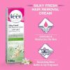 Veet Hair Removal Cream Silk and Fresh for Dry Skin 100g