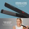 Revamp Progloss Touch Digital Ceramic Hair Straightener for Professional Straightening and Curling with Optimal Styling Temperature and Touch Temperature Control 3m Cable Enriched with Progloss Oils