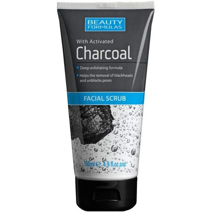 Beauty Formulas Charcoal Face Peel Deep Cleansing with Activated Charcoal 150ml