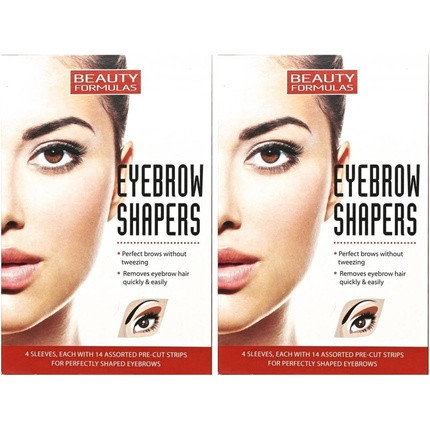 Eyebrow Shapers Pre-Cut Strips Assorted Sizes Wax Strips