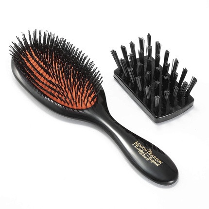 Mason Pearson Handy Bristle B3 Hair Brush with Pure Boar Bristles 12 Rows