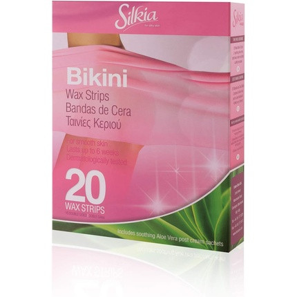 Silkia Wax Strips Bikini 20 Strips