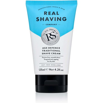 The Real Shaving Company Age Defence Shave Cream 125ml 140g