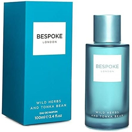 Bespoke London Wild Herbs and Tonka Bean Eau de Parfum Spray for Men 100ml