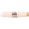 Barry M Chisel Cheeks Highlighter Cream Duo Silver/Gold 12.60g