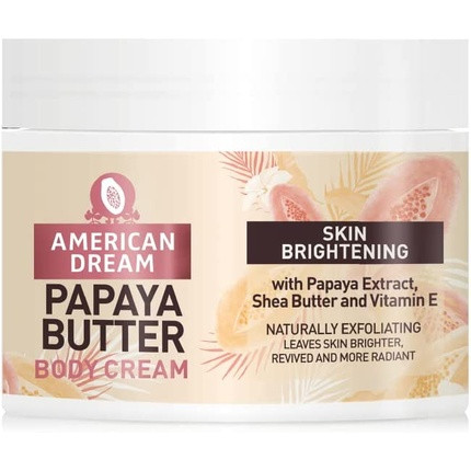 American Dream Papaya Butter Body Cream with Papaya Extract, Shea Butter and Vitamin E 500ml