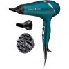 Remington Professional Ions Advanced Coconut Therapy Hair Dryer 2300 Watt 110km/h with 3 Styling Attachments Enriched with Coconut & UV Filter Integrated Sensor AC Motor