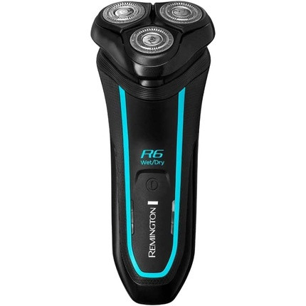 Remington R6 Aqua Men's Electric Shaver 100% Waterproof with Fold-out Detail and Long Hair Trimmer 60 Minute Lithium Battery USB Charging - R6000