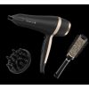 Remington 2100W Hair Dryer with Diffuser and Brush - Includes Travel Case