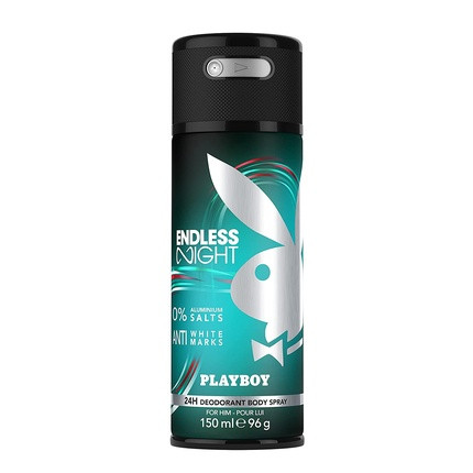 Playboy Endless Night Deodorant Body Spray for Men 150ml