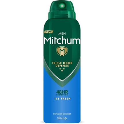 Mitchum Men Triple Odor Defense 48h Protection Deodorant Spray 200ml Ice Fresh