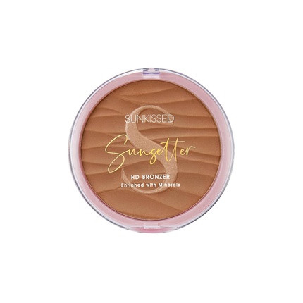 Sunkissed Sunsetter Bronzer Hello Sunshine Compact Tanning Powder for Body and Face