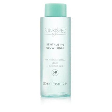 Sunkissed Skin Revitalising Glow Toner 250ml Clear