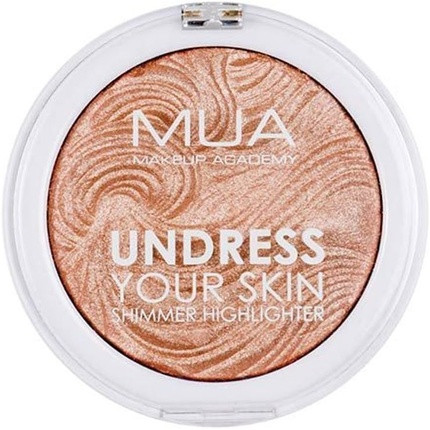 MUA Undress Your Skin Highlighting Powder Radiant Cashmere Pale Rose Pink Gold