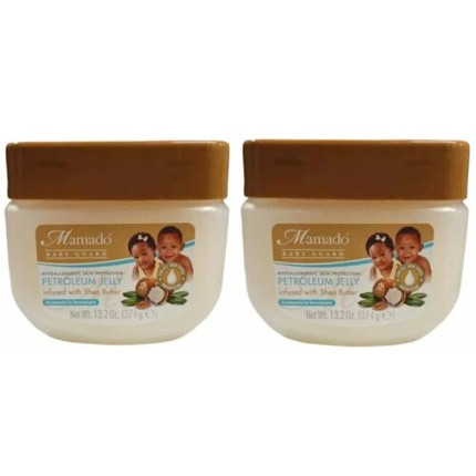 Mamado Baby Guard Petroleum Jelly Infused with Shea Butter 13.02 Oz 374g