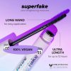 Lottie London Superfake Mascara in Black Ultra Lengthening Vegan Mascara 12-Hour Long-wear 12ml