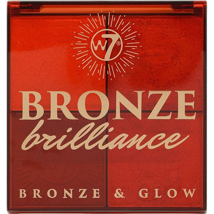 W7 Bronze Brilliance Bronze and Glow Palette Light/Medium