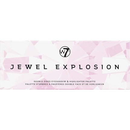 W7 Jewel Explosion Double Sided Eyeshadow & Highlighter Palette