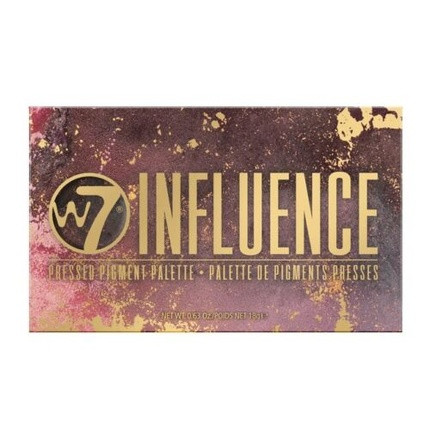 W7 London Influence Pressed Pigment Palette 18g - Vegan