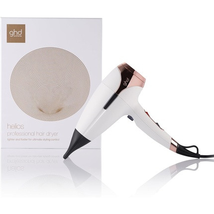 ghd Helios Hair Dryer Professional Powerful Hair Dryer with Ionic Technology White