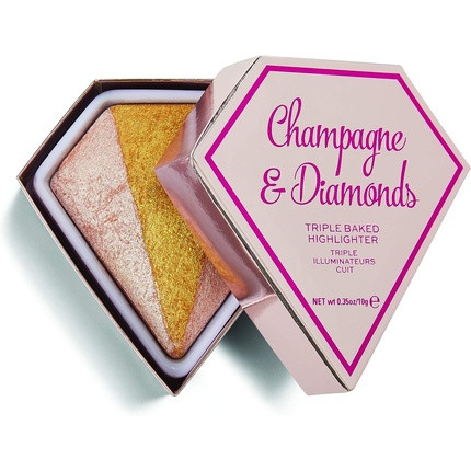 I Heart Revolution Diamond Highlighter Champagne & Diamonds 10g