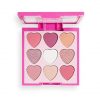 I Heart Revolution Heartbreakers Sweetheart Eyeshadow Palette with 9 Shades