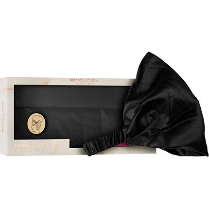 Satin Black Cosmetic Headband (Curl Protector)