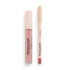 Makeup Revolution London Lip Contour Kit Brunch Lip Gloss and Lip Liner Duo 1ml 1g