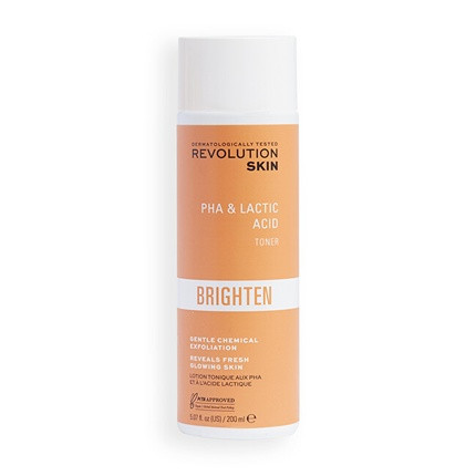 Brighten Brightening Skin Tonic (PHA and Lactic Acid Gentle Toner) 200 ml