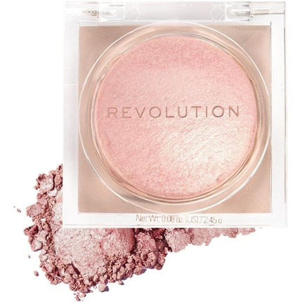 Makeup Revolution Beam Bright Highlighter All Over Face Glow Powder to Liquid Formula 5 Different Shades Pink Seduction