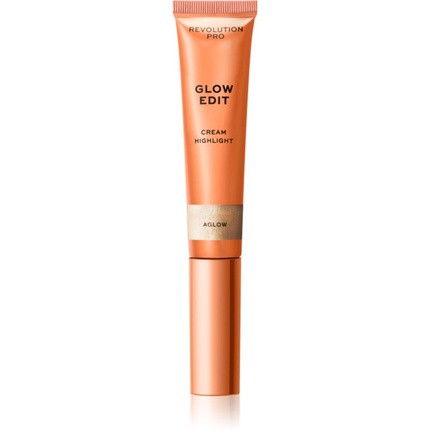 Revolution Pro Glow Edit Cream Highlighter - Rozjasňovač 15 ml Aglow