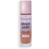 Makeup Revolution Bright Light Face Glow Brightening Skin Tint Radiant Finish Luminous Deep